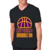 Adult Softstyle Cotton V-Neck T-Shirt Thumbnail