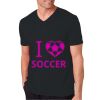 Adult Softstyle Cotton V-Neck T-Shirt Thumbnail