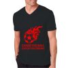 Adult Softstyle Cotton V-Neck T-Shirt Thumbnail