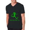 Adult Softstyle Cotton V-Neck T-Shirt Thumbnail