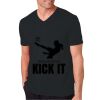 Adult Softstyle Cotton V-Neck T-Shirt Thumbnail