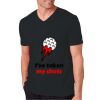 Adult Softstyle Cotton V-Neck T-Shirt Thumbnail