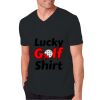 Adult Softstyle Cotton V-Neck T-Shirt Thumbnail
