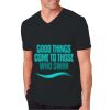 Adult Softstyle Cotton V-Neck T-Shirt Thumbnail