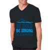 Adult Softstyle Cotton V-Neck T-Shirt Thumbnail