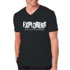 Adult Softstyle Cotton V-Neck T-Shirt Thumbnail