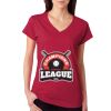 Junior Fit Softstyle Cotton V-Neck T-Shirt Thumbnail