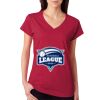 Junior Fit Softstyle Cotton V-Neck T-Shirt Thumbnail