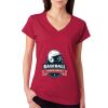 Junior Fit Softstyle Cotton V-Neck T-Shirt Thumbnail