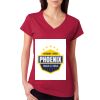 Junior Fit Softstyle Cotton V-Neck T-Shirt Thumbnail