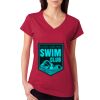 Junior Fit Softstyle Cotton V-Neck T-Shirt Thumbnail