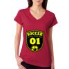 Junior Fit Softstyle Cotton V-Neck T-Shirt Thumbnail