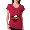 Junior Fit Softstyle Cotton V-Neck T-Shirt Thumbnail