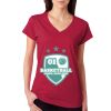 Junior Fit Softstyle Cotton V-Neck T-Shirt Thumbnail