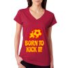 Junior Fit Softstyle Cotton V-Neck T-Shirt Thumbnail