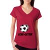 Junior Fit Softstyle Cotton V-Neck T-Shirt Thumbnail