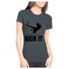 Ladies' Cotton Boyfriend Tee Thumbnail